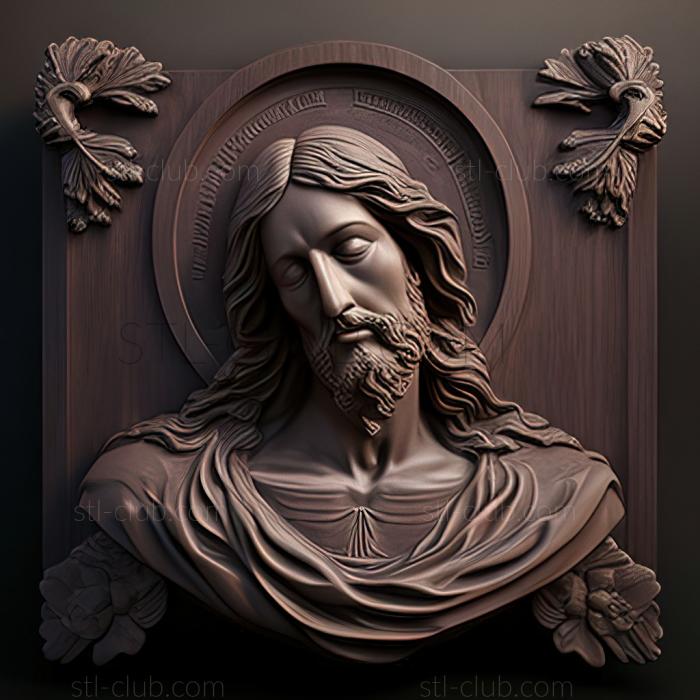 3D model st jesus (STL)